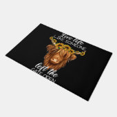 Paillasson mauvaise chevelure ne vous souciez pas écossais va (Incliné)