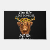 Paillasson mauvaise chevelure ne vous souciez pas écossais va (Devant)