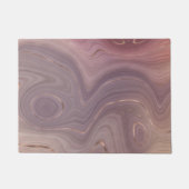 Paillasson Mauve Strata | Dusty Rose et Rose Gold Agate (Devant)