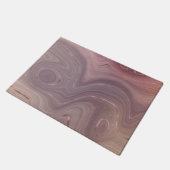 Paillasson Mauve Strata | Dusty Rose et Rose Gold Agate (Incliné)