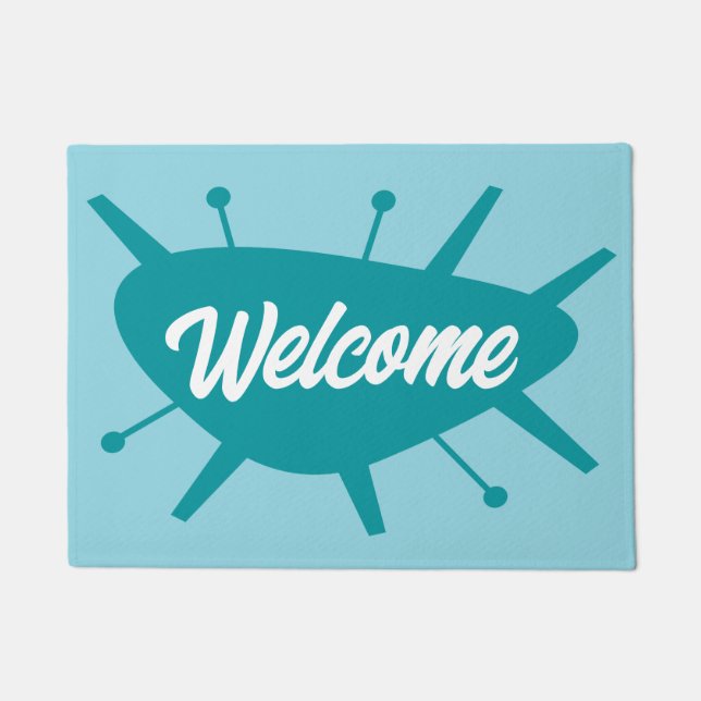 Paillasson MCM WELCOME MAT - Texte personnalisé (Devant)