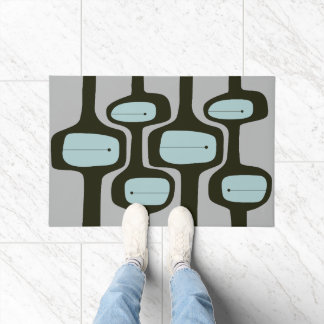 Paillasson MCM WELCOME MAT - Vintage bleu et gris