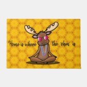 Paillasson Méditer Moose KiniArt Doormat (Devant)