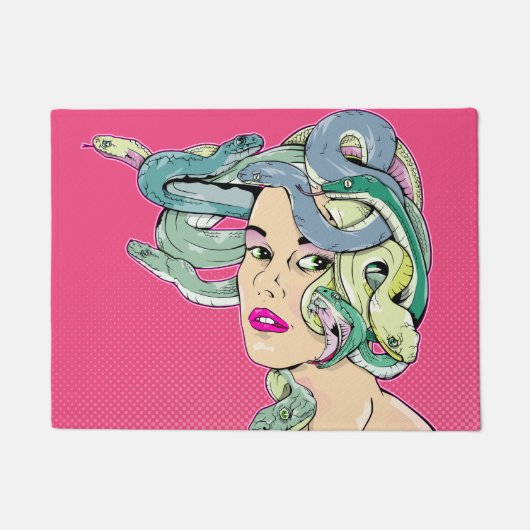 Paillasson Medusa Pop art (Devant)