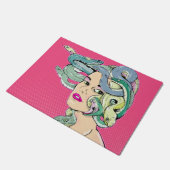 Paillasson Medusa Pop art (Incliné)