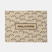 Paillasson Meerkats - Suricata (Devant)