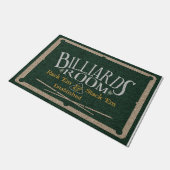 Paillasson Meilleur Billard Décor, Billard Salle Rug (Incliné)