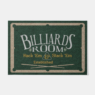 Paillasson Meilleur Billard Décor, Billard Salle Rug