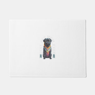 Paillasson Meilleur Carlin noir Maman toujours Carlins Propri