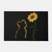 Paillasson meilleur yorkshire terrier chien maman chien jamai (Devant)