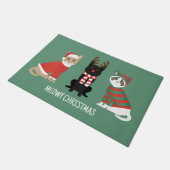 Paillasson Meowy Christmas Cats (Incliné)