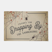 Paillasson Merci D'Avoir Laissé Par Halloween (Devant)