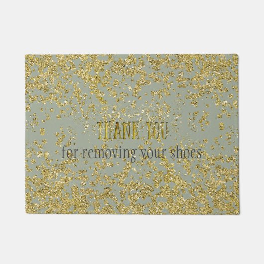 Paillasson Merci Pour Enlever Vos Chaussures Mat (Devant)