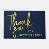 Paillasson Merci Pour Shopping Local (Devant)