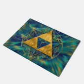 Paillasson Merkabah à Fleur de vie (Incliné)