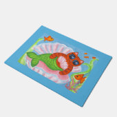 Paillasson Mermaid Cat Doormat Rug  (Incliné)