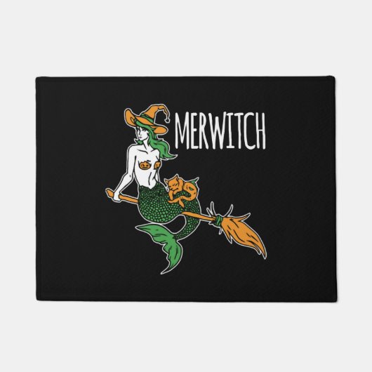 Paillasson Mermaid Halloween (Devant)