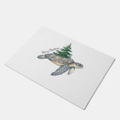Paillasson Merry Christmas Sea Turtle (Incliné)