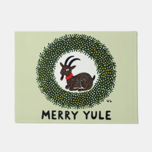 Paillasson Merry Yule Chèvre