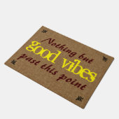 Paillasson Message positif de bonne vibration (Incliné)