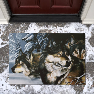 Paillasson Meute de loups