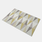 Paillasson Mi-siècle moderne Triangles Gold (Incliné)