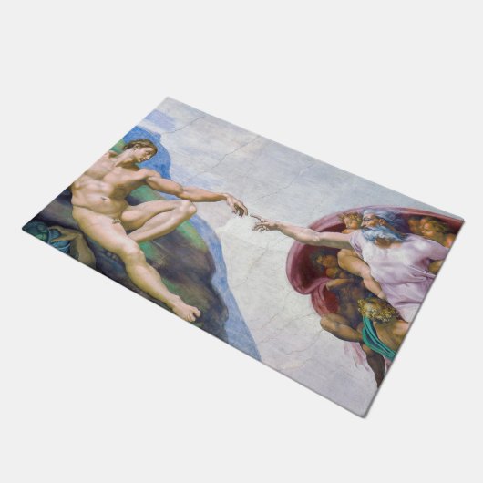 Paillasson Michelangelo - Création d'Adam Isolé (Incliné)