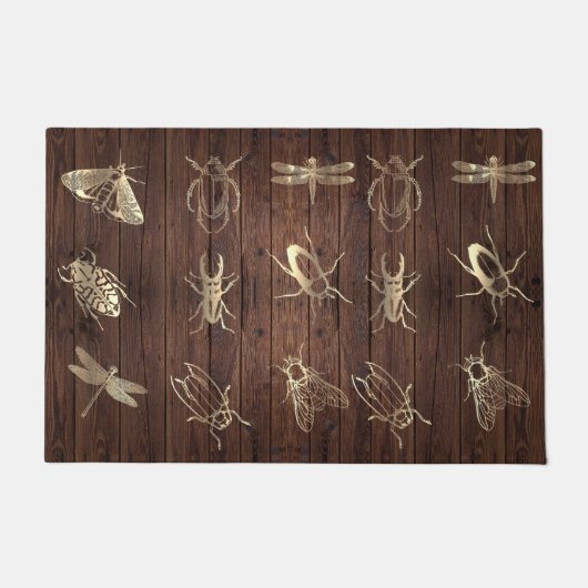 Paillasson microfiche bugs (Devant)