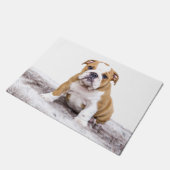 Paillasson Mignon chiot bouledogue (Incliné)