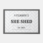 Paillasson Mignonne Ferme Etablie Elle Tile Conception (Devant)