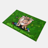 Paillasson Mignonne Porte de vache d'aide de jardin (Incliné)