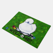 Paillasson Mignonne Silkie Poulet mat (Incliné)