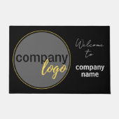 PAILLASSON MINIMALIST BUSINESS COMPANY LOGO ACCUEILLIR (Devant)