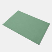 Paillasson Mint vert solide texturé (Incliné)