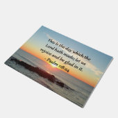 PAILLASSON MISE À JOUR DE PSALM 118:24 CONCEPTION DE PHOTOS S (Incliné)