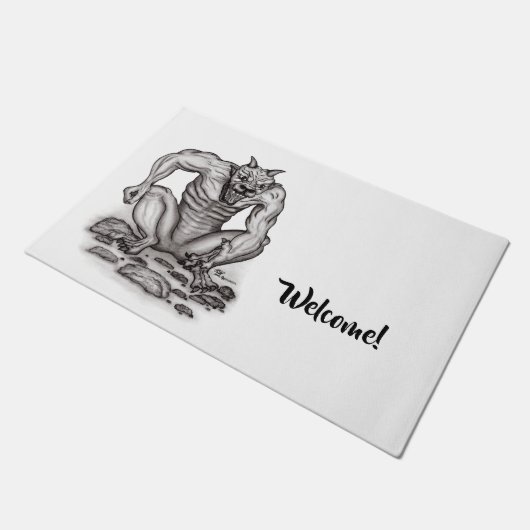 Paillasson Mix-créature - Troll Devil et Golem (Incliné)