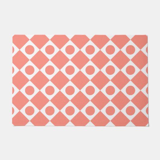 Paillasson Mod Retro 60's Cantaloupe (Devant)