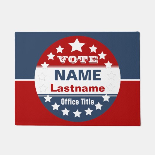 Paillasson Modèle de campagne personnalisé  (Devant)