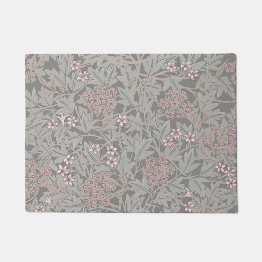 Paillasson Modèle de fleur de jasmin de William Morris (Devant)
