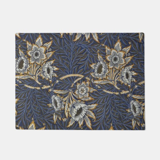 Paillasson modèle de tapisserie tulipe et saule de william mo (Devant)