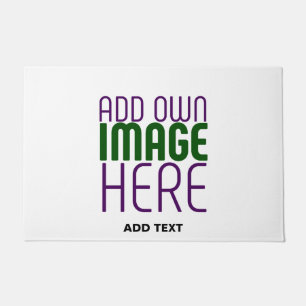 PAILLASSON MODÈLE DE TEXTE D'IMAGE BLANCHE SIMPLE MODERNE