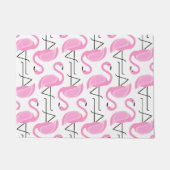 Paillasson Modèle Flamingo rose moderne simple (Devant)