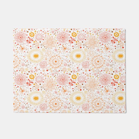 Paillasson Modèle floral (Devant)