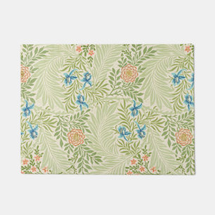 Paillasson Modèle floral de pied-d'alouette de William Morris