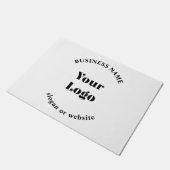 Paillasson Modèle minimaliste rétro-moderne pour votre logo (Incliné)