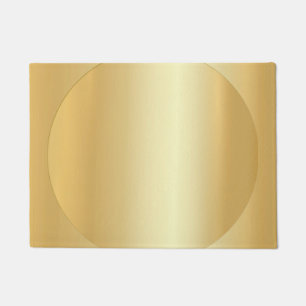 Paillasson Modèle vierge moderne Faux Or
