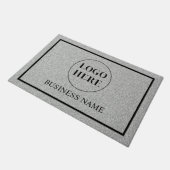 Paillasson Modern Elegant Business Logo Doormat (Incliné)