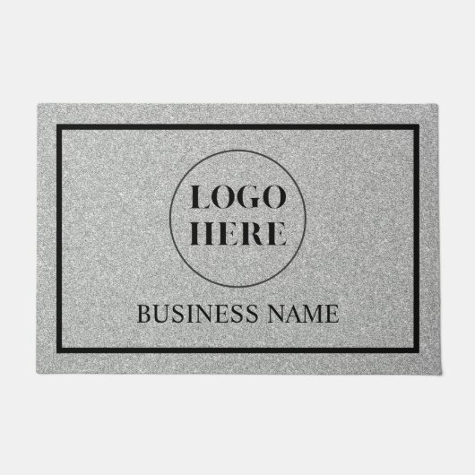 Paillasson Modern Elegant Business Logo Doormat (Devant)
