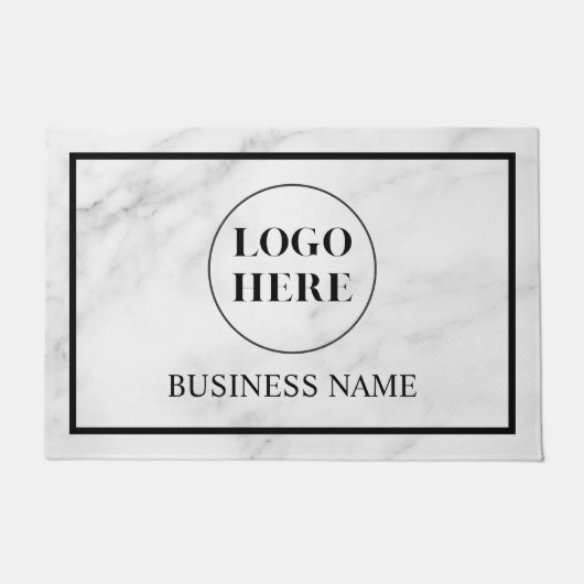 Paillasson Modern Elegant Business Logo Doormat (Devant)