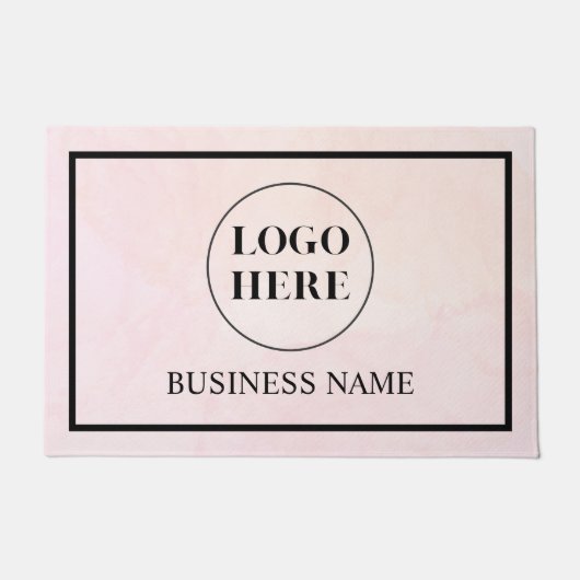 Paillasson Modern Elegant Business Logo Doormat (Devant)
